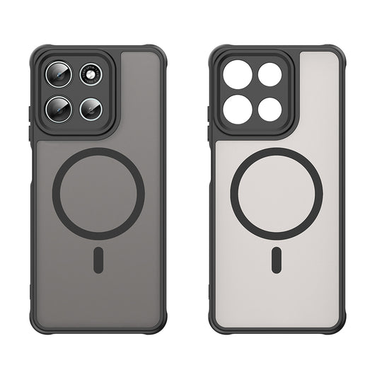 Funda MagSafe para Motorola Moto G86, Techsuit, HaloFrost II, Negra