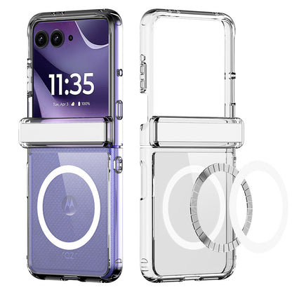 Funda MagSafe para Motorola Razr 70 / Razr 60 / Razr 50, DUX DUCIS, Fina, Transparente