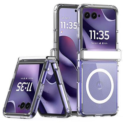 Funda MagSafe para Motorola Razr 70 / Razr 60 / Razr 50, DUX DUCIS, Fina, Transparente