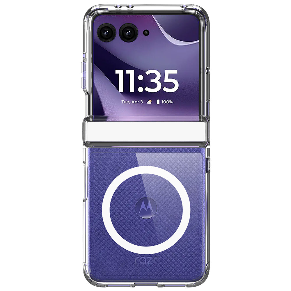 Funda MagSafe para Motorola Razr 70 / Razr 60 / Razr 50, DUX DUCIS, Fina, Transparente