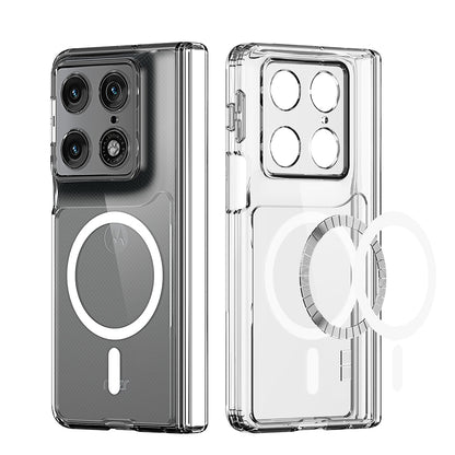 Funda MagSafe para Motorola Razr Fold, DUX DUCIS, fina, transparente