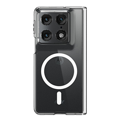 Funda MagSafe para Motorola Razr Fold, DUX DUCIS, fina, transparente