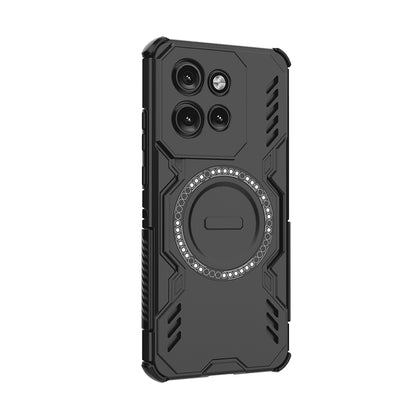 Funda MagSafe para Motorola ThinkPhone 25 / Edge 50 Neo, Techsuit, ArmorMag, Negra