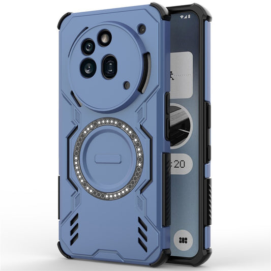 Funda MagSafe para Nothing Phone (3a) Pro, Techsuit, ArmorMag, Azul
