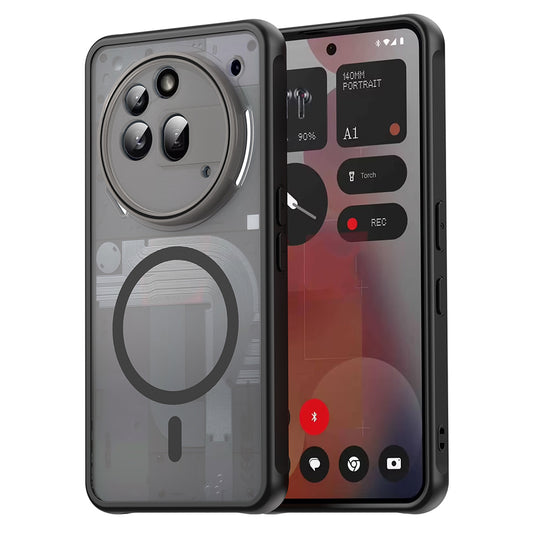 Funda MagSafe para Nothing Phone (3a) Pro, Techsuit, HaloFrost II, Negra