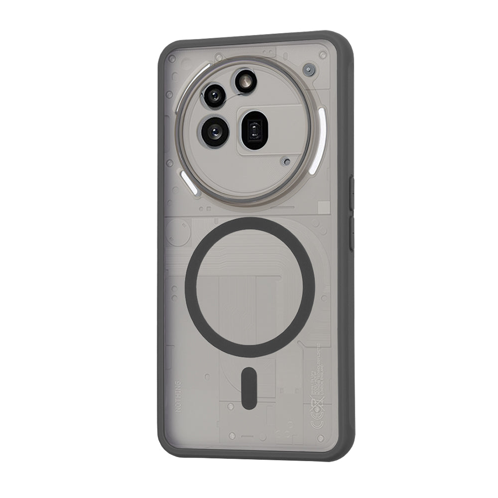 Funda MagSafe para Nothing Phone (3a) Pro, Techsuit, HaloFrost, Fumurie