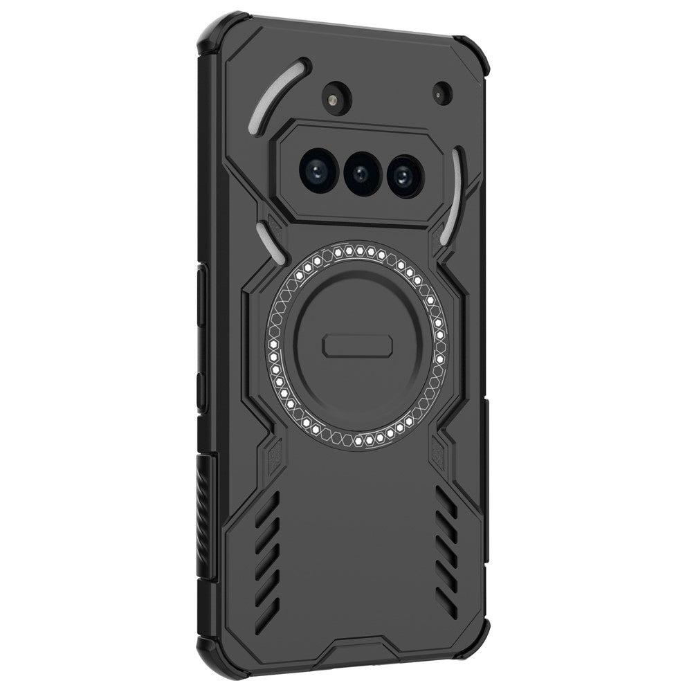 Funda MagSafe para Nothing Phone (3a), Techsuit, ArmorMag, Negra