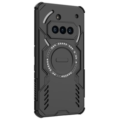 Funda MagSafe para Nothing Phone (3a), Techsuit, ArmorMag, Negra