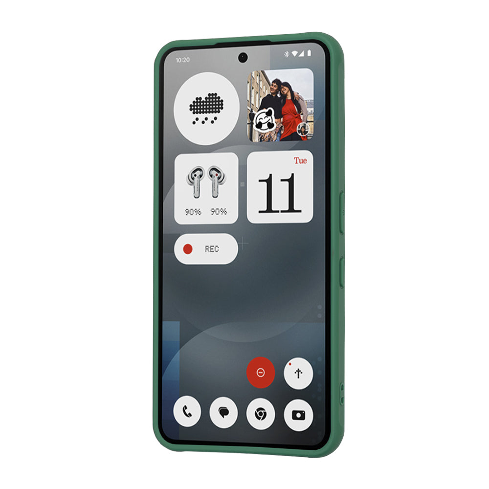 Funda MagSafe para Nothing Phone (3a), Techsuit, HaloFrost, Verde