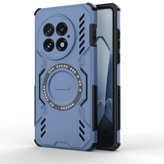 Funda MagSafe para OnePlus 13, Techsuit, ArmorMag, Azul