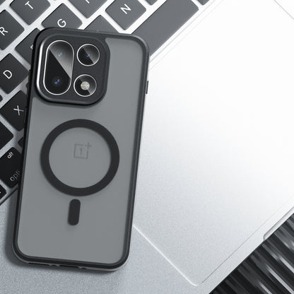 Funda MagSafe para OnePlus 15, Techsuit, PureFrost, Negra Satinada
