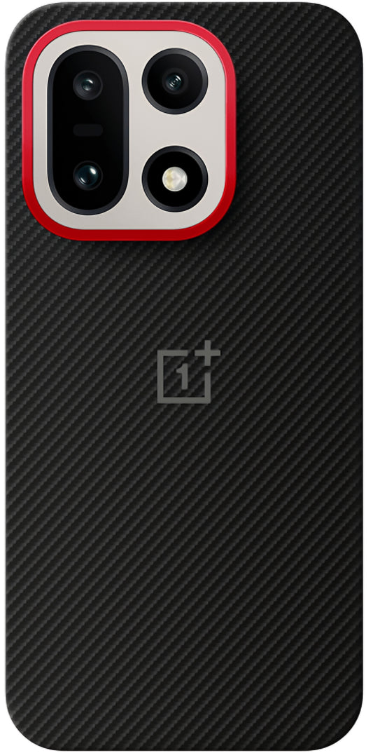Funda para OnePlus 15, Fibra de Aramida Magnética, Negra 5431102021