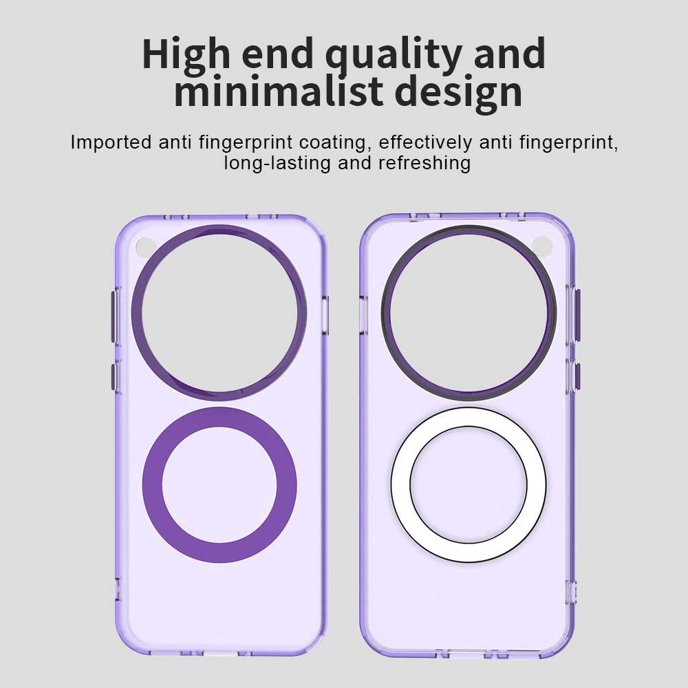 Funda MagSafe para Oppo Find X8 Pro, Techsuit, CandyCase, Morado