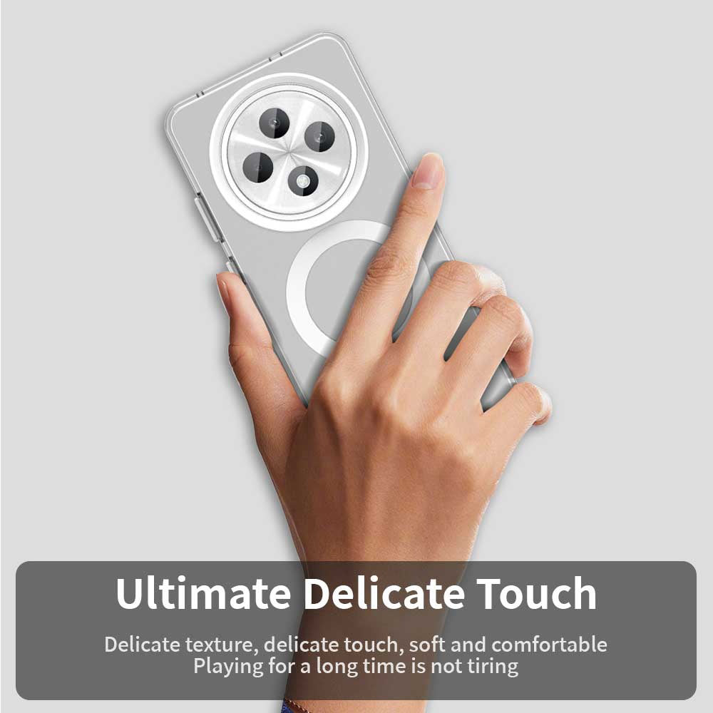 MagSafe Case for Oppo Reno12 FS 5G / Reno12 FS 4G / Reno12 F 4G / Reno12 F, Techsuit, CandyCase, White