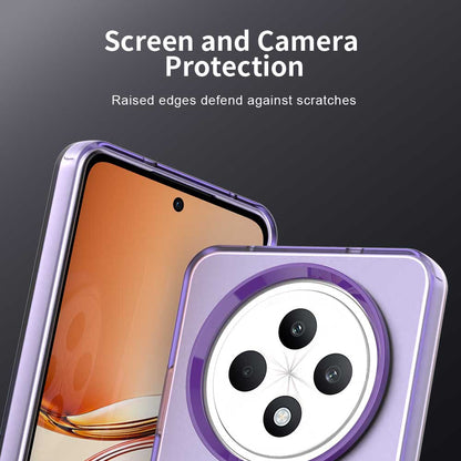 Funda MagSafe para Oppo Reno12 FS 5G / Reno12 FS 4G / Reno12 F 4G / Reno12 F, Techsuit, CandyCase, Morado