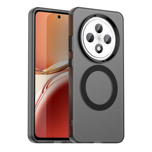 Funda MagSafe para Oppo Reno12 FS 5G / Reno12 FS 4G / Reno12 F 4G, Techsuit, CandyCase, Negra