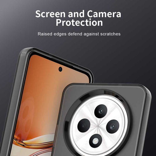 Funda MagSafe para Oppo Reno12 FS 5G / Reno12 FS 4G / Reno12 F 4G, Techsuit, CandyCase, Negra