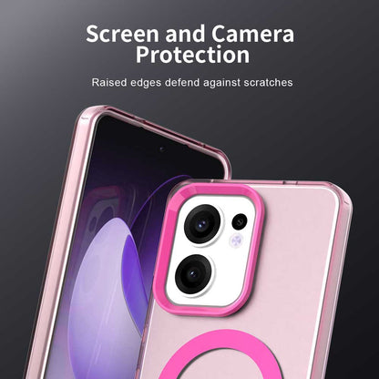 Funda MagSafe para Oppo Reno13 FS 5G / Reno13 F 4G / Reno13 F, Techsuit, CandyCase, Rosa