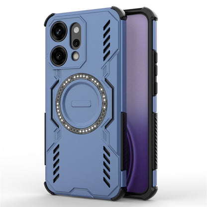 Funda MagSafe para Oppo Reno14 Pro, Techsuit, ArmorMag, Azul