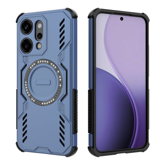 Funda MagSafe para Oppo Reno14 Pro, Techsuit, ArmorMag, Azul