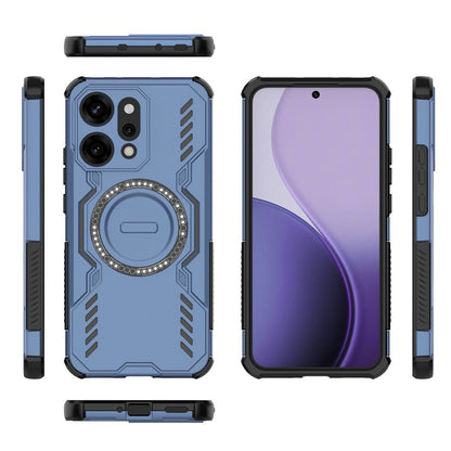 Funda MagSafe para Oppo Reno14 Pro, Techsuit, ArmorMag, Azul