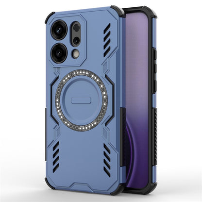 MagSafe Case for Oppo Reno14, Techsuit, ArmorMag, Blue