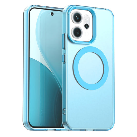 MagSafe Case for Oppo Reno14, Techsuit, CandyCase, Blue