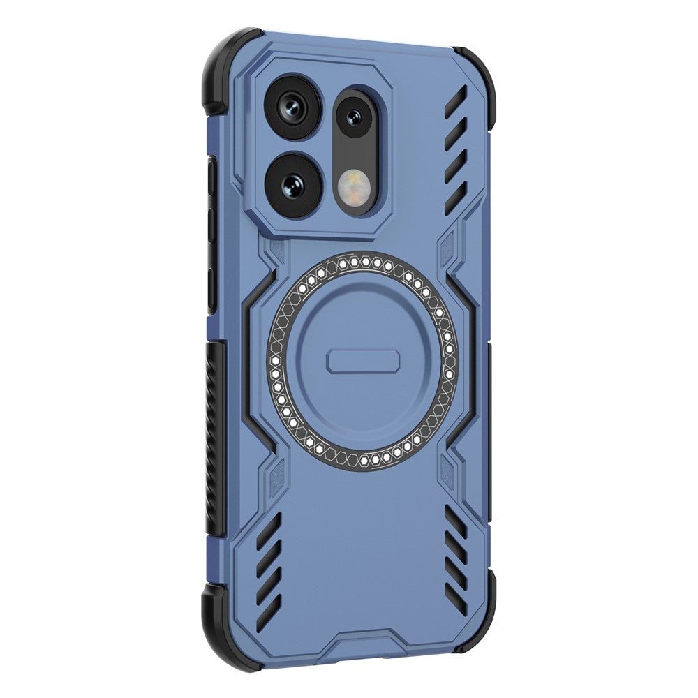 Funda MagSafe para Oppo Reno16 / Reno16 Pro, Techsuit, ArmorMag, Azul