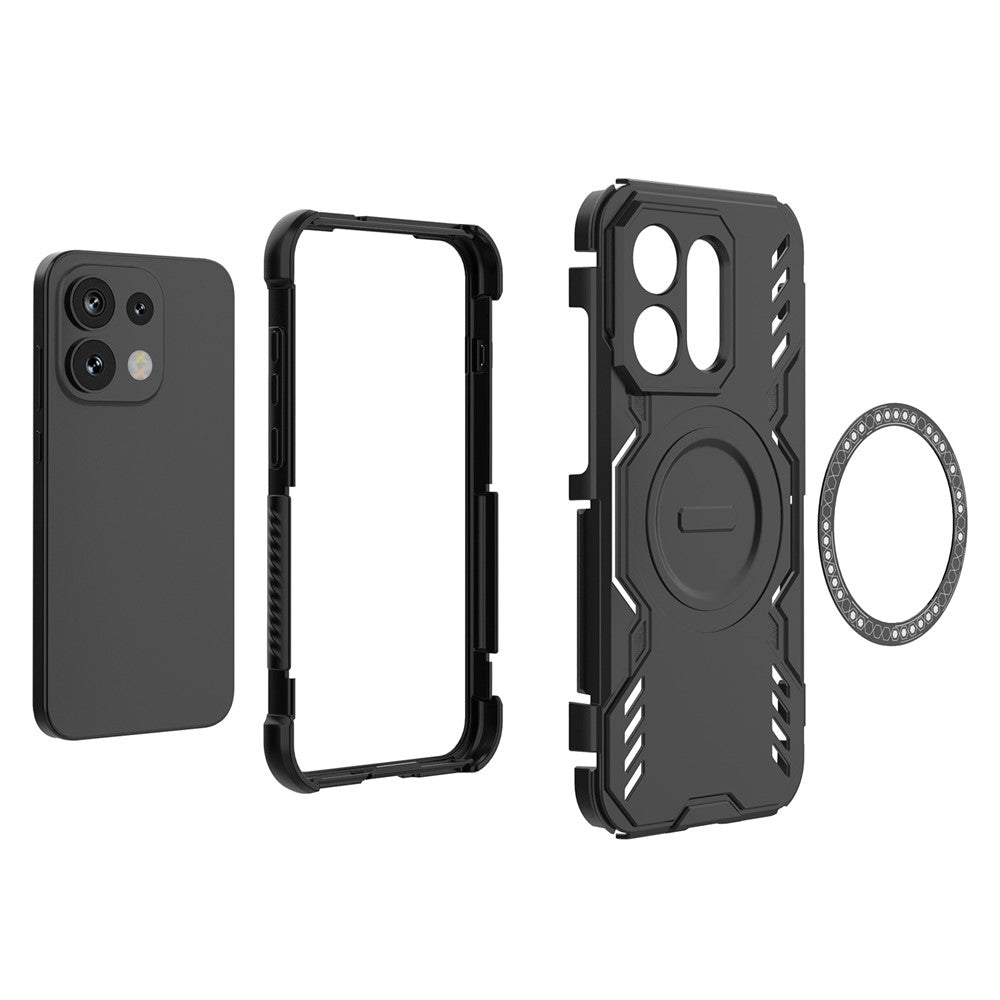 Funda MagSafe para Oppo Reno16 / Reno16 Pro, Techsuit, ArmorMag, Azul