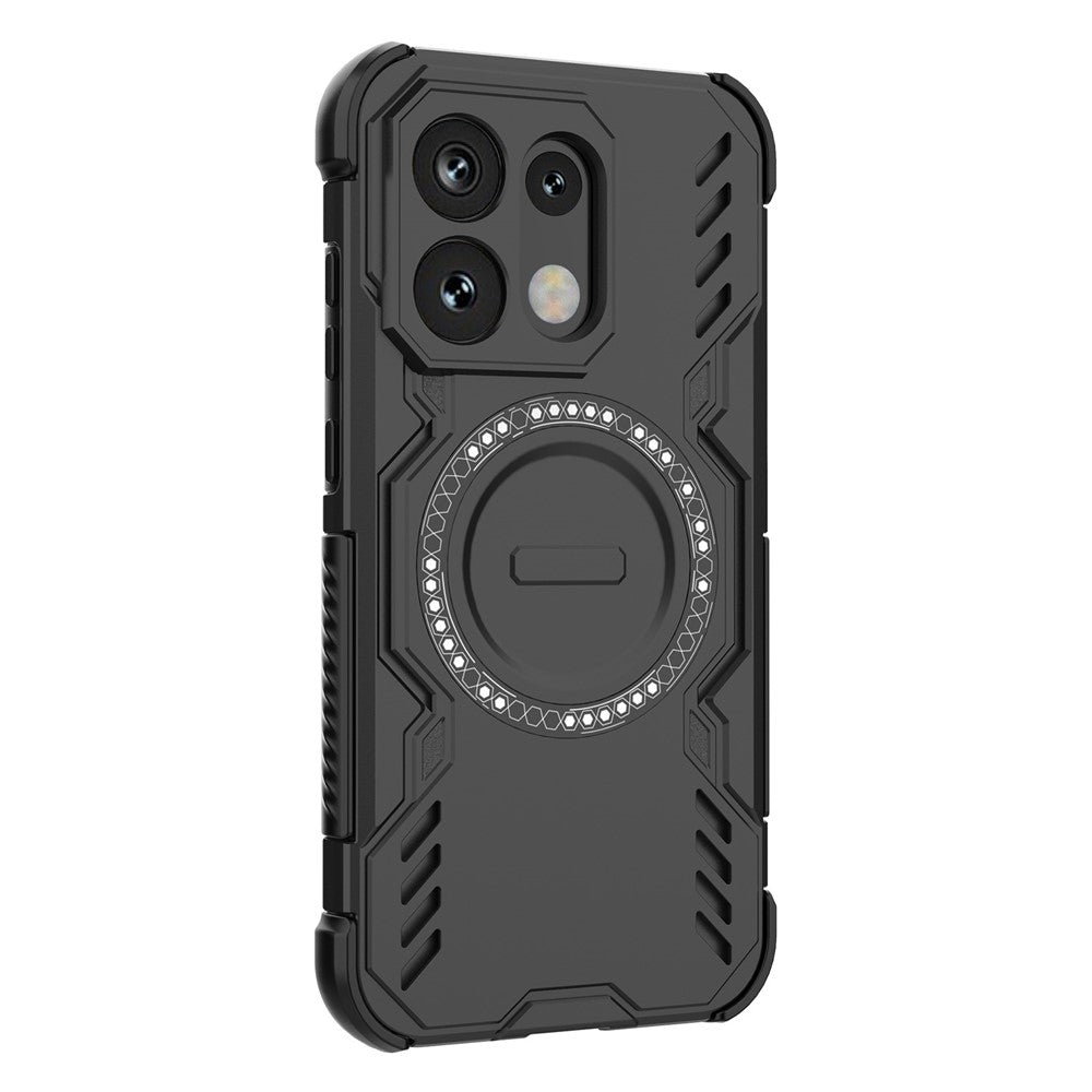 Funda MagSafe para Oppo Reno16 / Reno16 Pro, Techsuit, ArmorMag, Negra