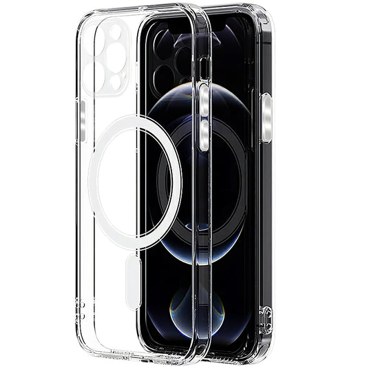 Funda MagSafe para Samsung Galaxy S24 Ultra S928, OEM, Transparente