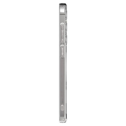 Funda MagSafe para Samsung Galaxy S24 FE S721, Spigen, Ultra Hybrid Metal Ring, Transparente 