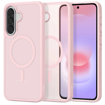 Funda MagSafe para Samsung Galaxy A37 5G / A56 A566 / A36 A366, Tech-Protect, Magmat, Rosa Mate