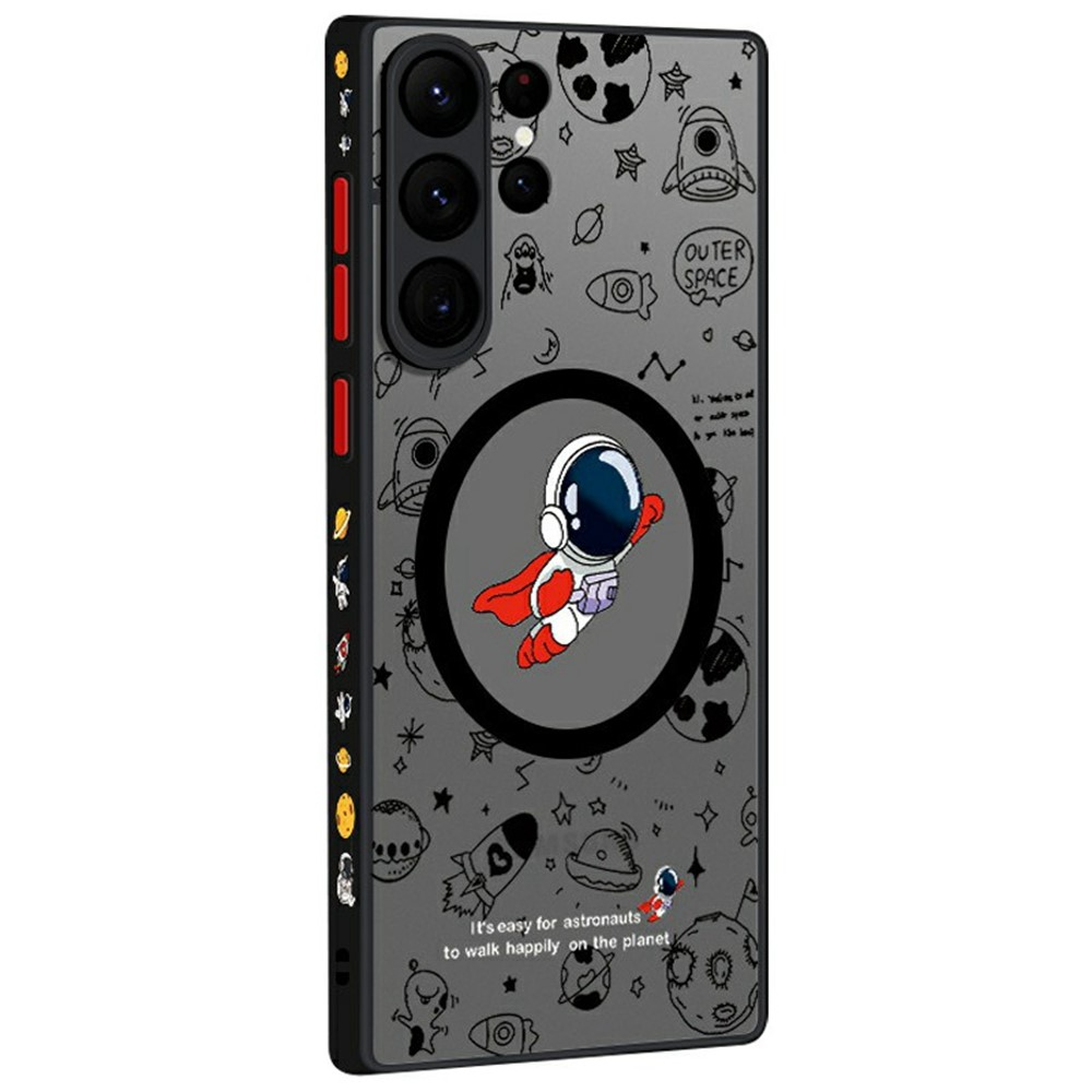 Funda MagSafe para Samsung Galaxy S26 Ultra S948, OEM, Flight Astronaut, Multicolor