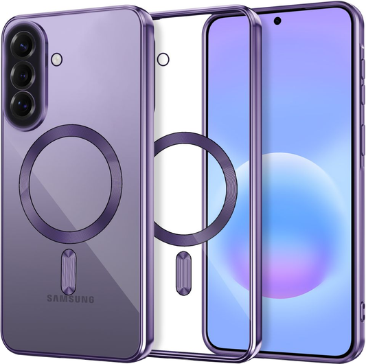 Funda MagSafe para Samsung Galaxy A37 5G, Tech-Protect, Magflex, Violeta