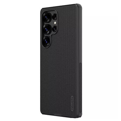 Funda MagSafe para Samsung Galaxy S25 Ultra S938, Nillkin, Super Frosted Shield Pro, Negra