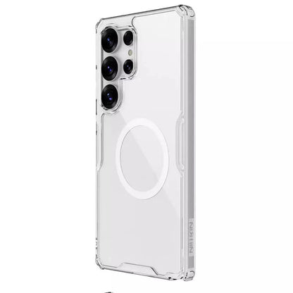Funda MagSafe para Samsung Galaxy S25 Ultra S938, Nillkin, Nature Pro, Transparente