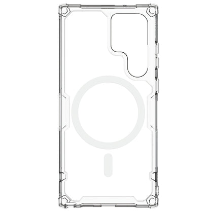 Funda MagSafe para Samsung Galaxy S23 Ultra S918, Nillkin, Nature Pro, Transparente 