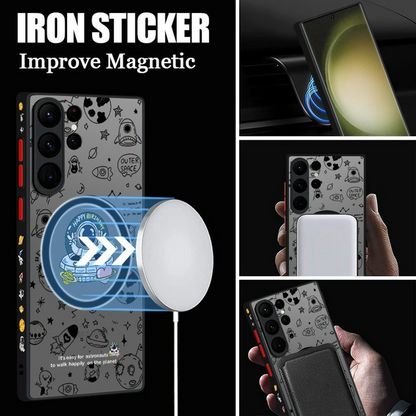 Funda MagSafe para Samsung Galaxy S26 Ultra S948, OEM, Flight Astronaut, Multicolor