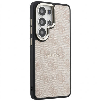 Funda MagSafe para Samsung Galaxy S26 Ultra S948, Guess, 4G Embossed Ring, Rosa