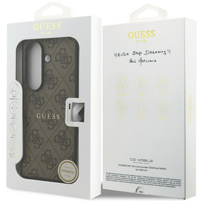 Funda MagSafe para Samsung Galaxy Z Fold7 F966, Guess, 4G Classic, Marrón, Reacondicionada