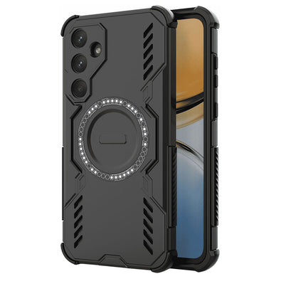 Funda MagSafe para Samsung Galaxy A55 5G A556, Techsuit, ArmorMag, Negra