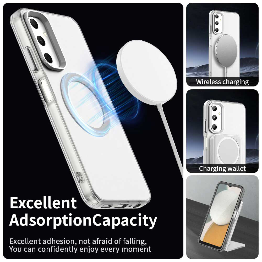 Funda MagSafe para Samsung Galaxy A05s A057, Techsuit, CandyCase, Blanca