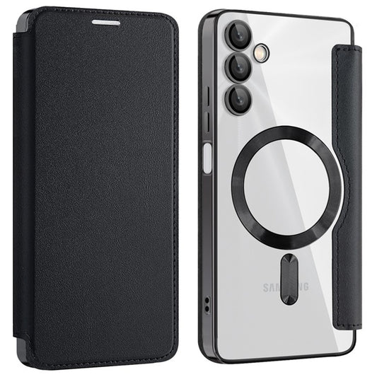 Funda MagSafe para Samsung Galaxy A05s A057, Techsuit, SmartMag Book, Negra