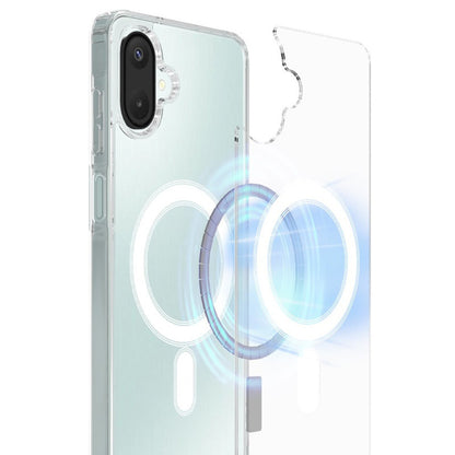 Funda MagSafe para Samsung Galaxy A07 4G A075, Techsuit, Pro, Transparente