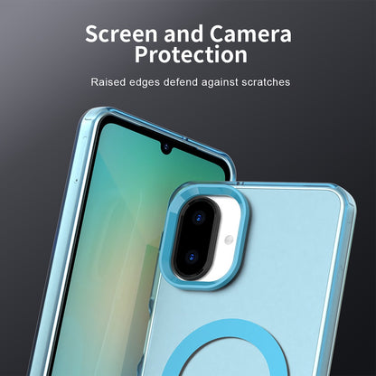Funda MagSafe para Samsung Galaxy A07 4G A075, Techsuit, CandyCase, Azul