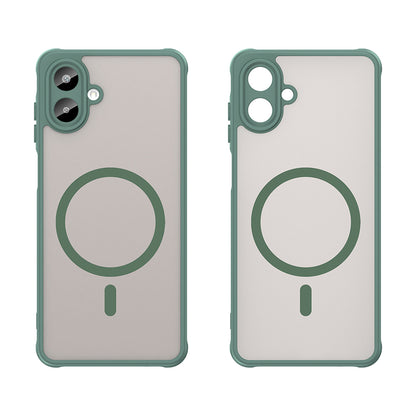 Funda MagSafe para Samsung Galaxy A07 4G A075, Techsuit, HaloFrost II, Verde