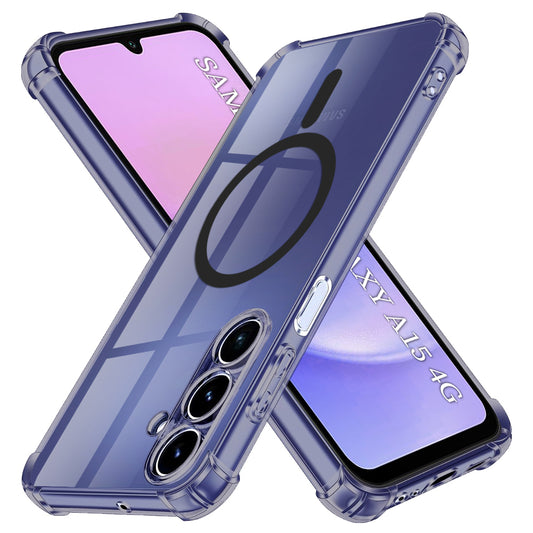 Funda MagSafe para Samsung Galaxy A15 5G A156 / A15 A155, Techsuit, Transparente a prueba de golpes, Ahumada
