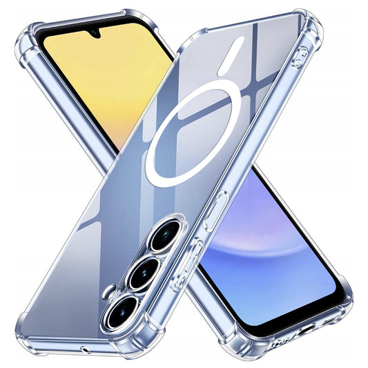 Funda MagSafe para Samsung Galaxy A15 5G A156 / A15 A155, Techsuit, a prueba de golpes, Transparente