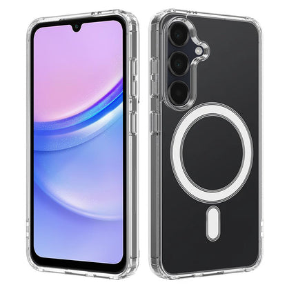 Funda MagSafe para Samsung Galaxy A15 A155, Techsuit, Pro, Transparente